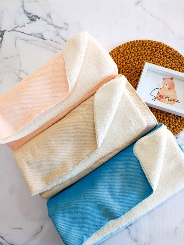 Producto - Mantita de corderoy con corderito