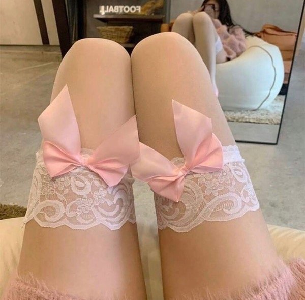 Producto - Medias Lolita con moño.