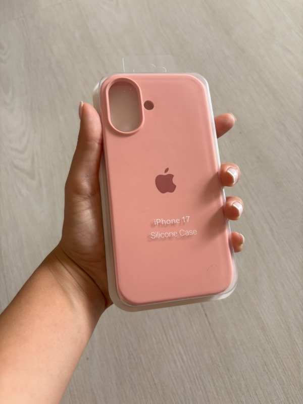 Producto - Silicone Case Rosa Chicle Iphone 17