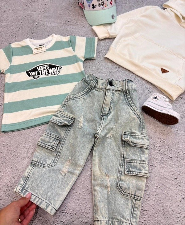 Producto - Jeans cargo oxido