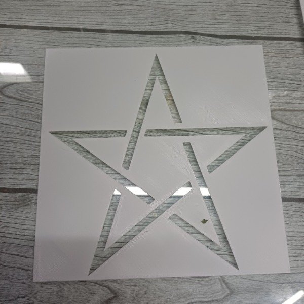 Producto - Stencil estrella 5 puntas