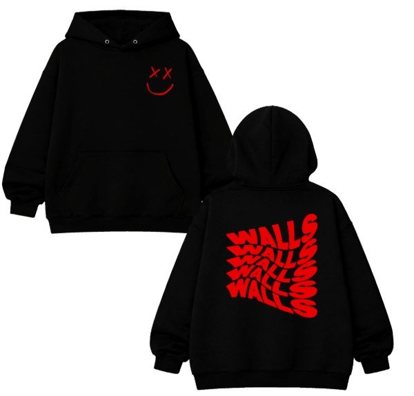 Producto - Louis Tomlinson Buzo Canguro - Walls