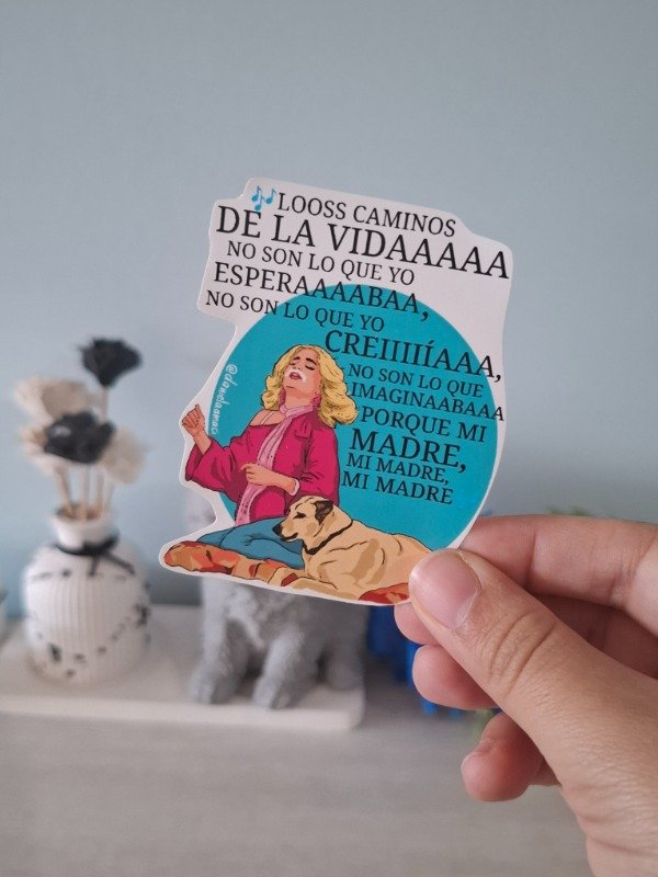 Producto - Stickers random ilustrados  - "Casados con hijos" 016