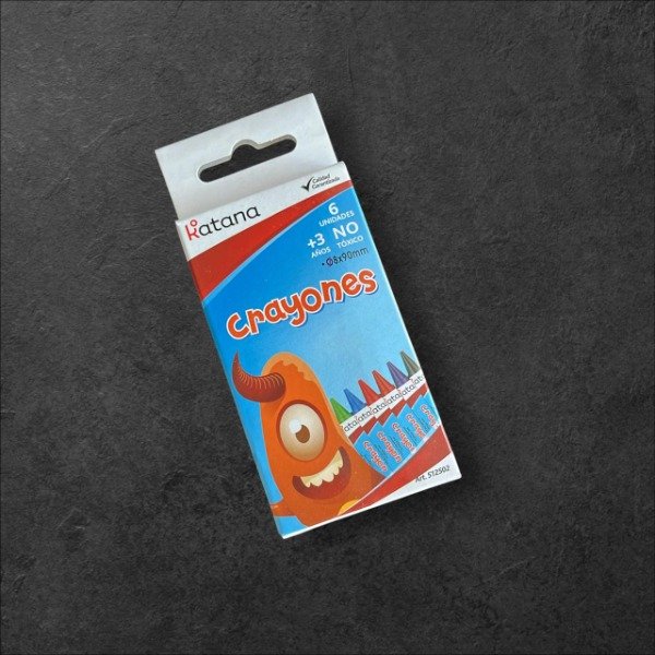 Producto - Crayones Katana x6 colores