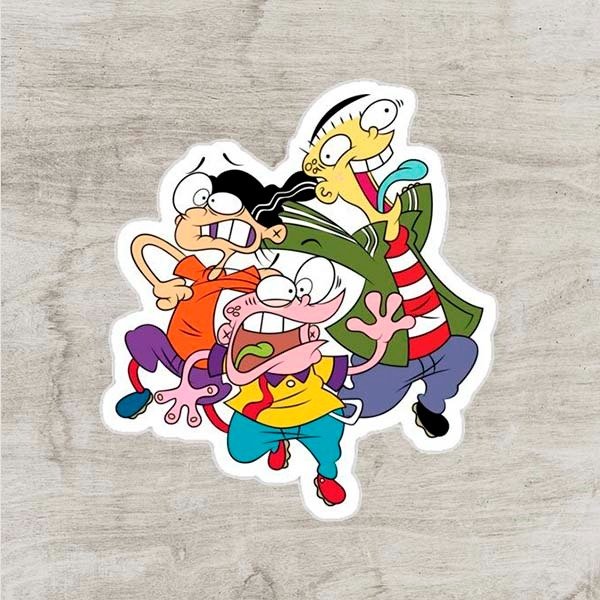 Sticker Cartoon Network Ed, Edd y Eddy 2 stickersbylali