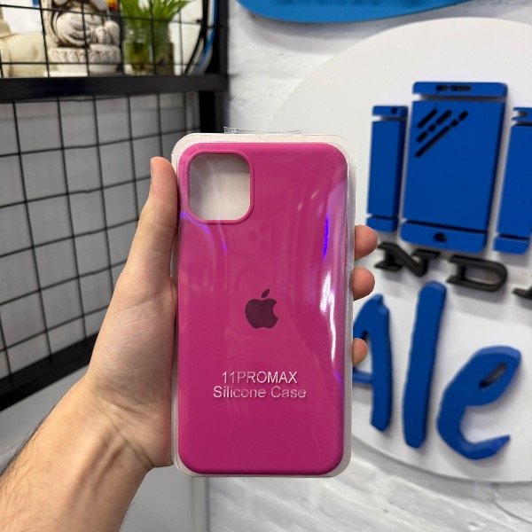Producto - Silicone Case Rosa Chicle - iPhone 11 Pro Max