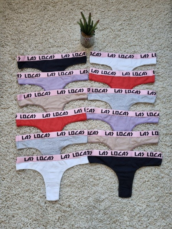 Producto - Colaless de algodon con lycra Las Locas XL (El precio es por 12)