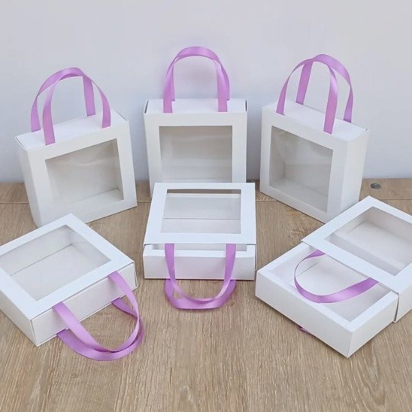 Producto - Cajas con visor y manijas x 10 unidades