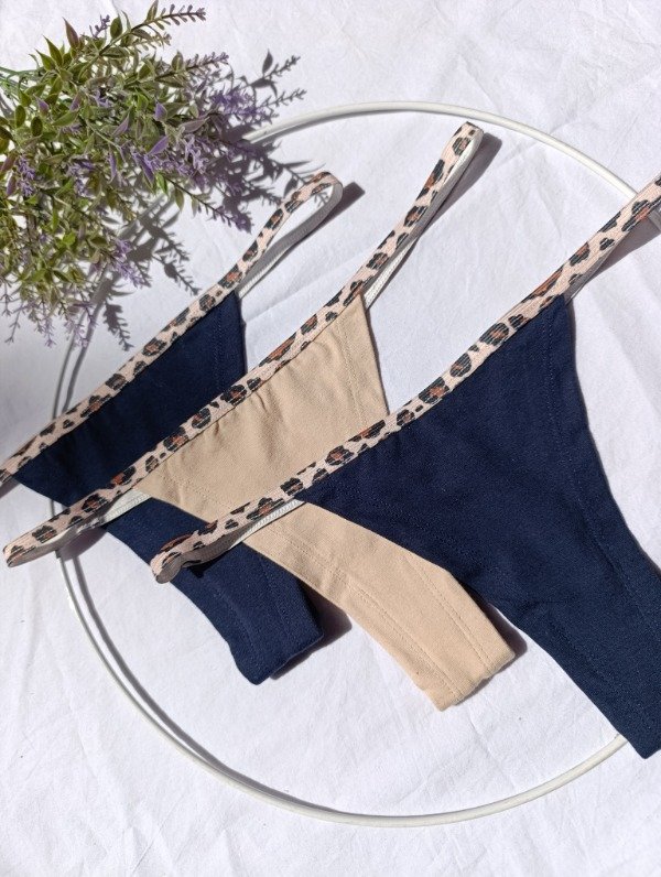 Producto - Less print algodón tira fina