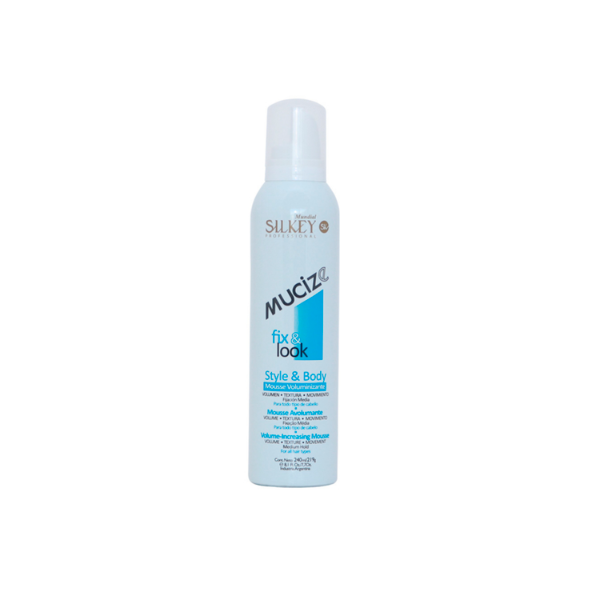 Producto - Mousse Volumizante  Style y Body - Silkey
