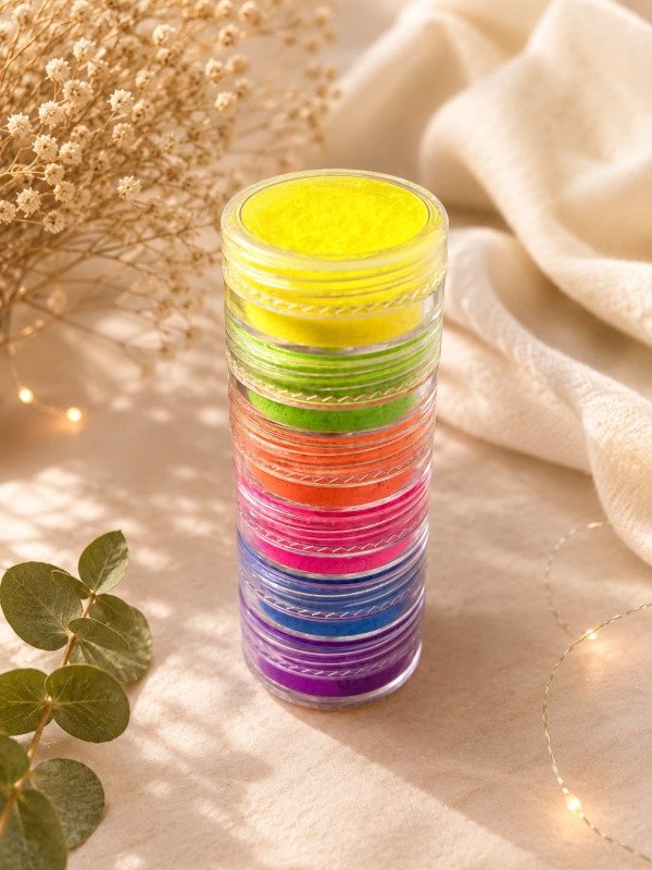 Producto - Mica en tubo fluor x6 colores