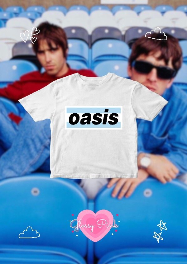 Producto - Baby Tee Oasis Argentina - DTF