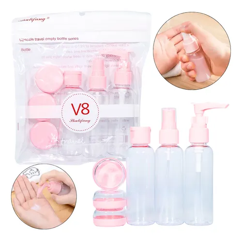 Producto - Set de botellitas de viaje x5