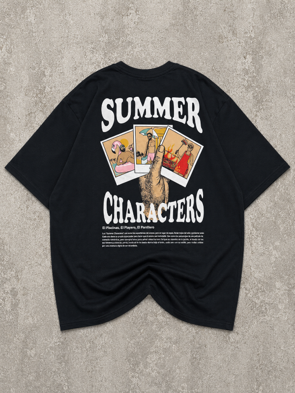 Producto - Remera Oversize Summer Negra - 0