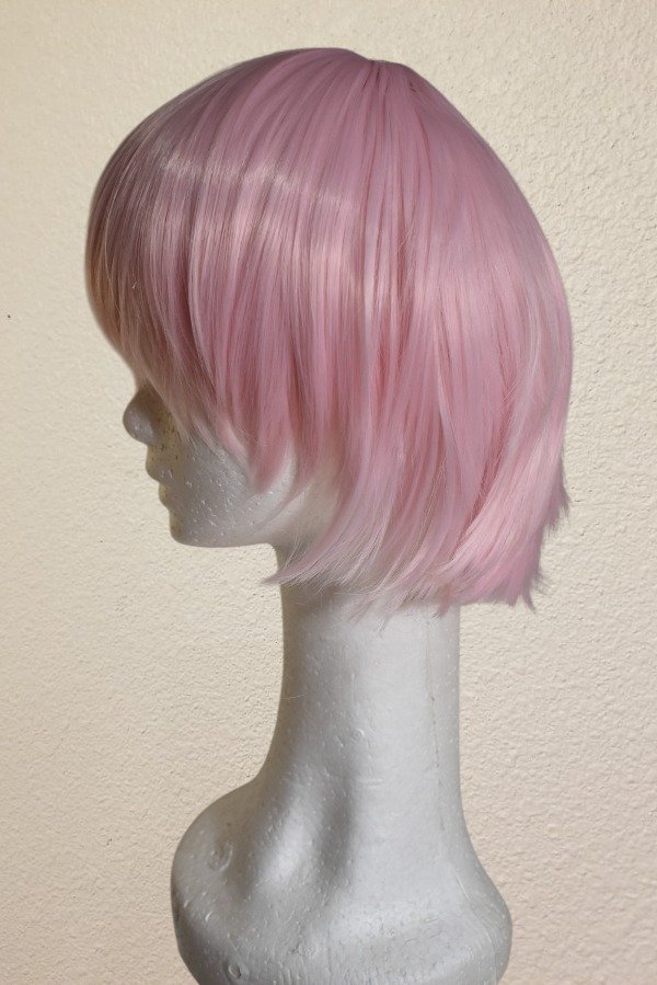 Producto - Peluca rosa claro 32cm sin línea de cabello - Toyokalón - 2