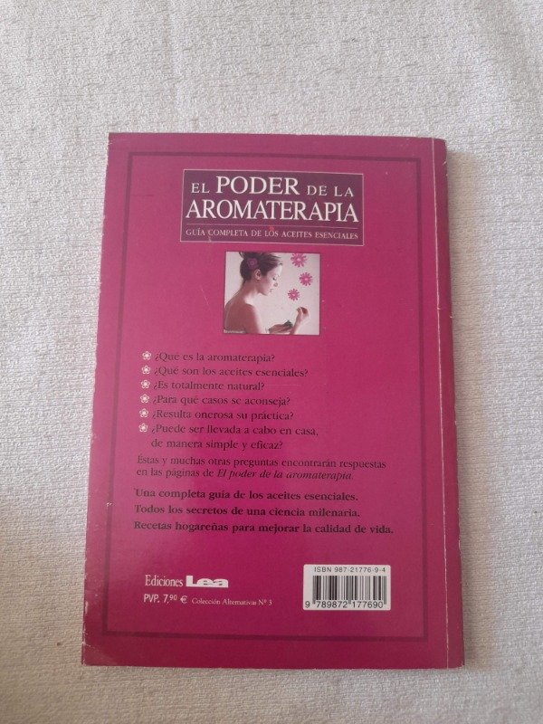 Producto - El Poder De La Aromaterapia - Lautaro Alex Toledo - Ediciones Lea - 3