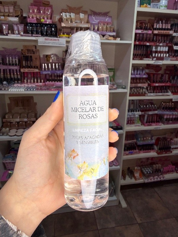 Producto - Agua micelar con agua de rosas 200ml