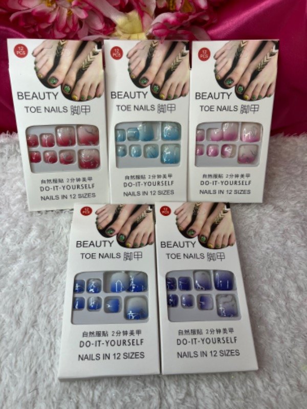 Producto - Uñas postizas para pies I - 0