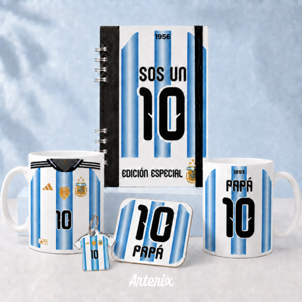 Producto - Combo Papá 10 - Regalo mundialista personalizado