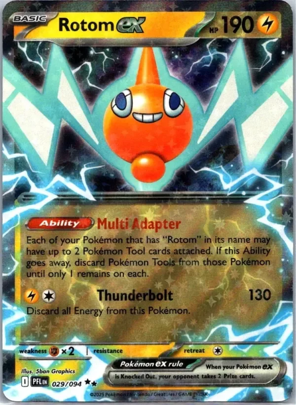 Producto - Rotom ex - 029/094 - ME02: Phantasmal Flames (PFL)