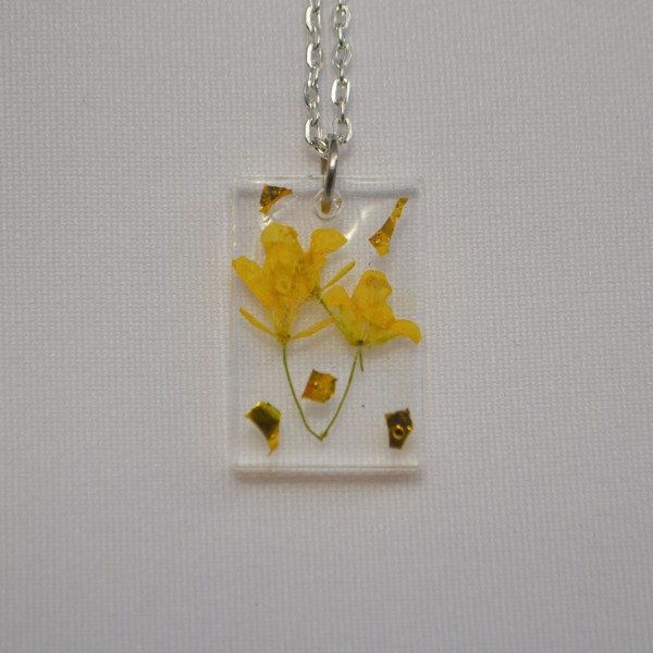 Producto - Dije rectangular sin borde