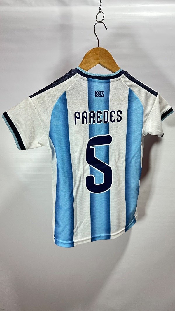 Producto - Paredes Argentina Titular 2026 Oficial Mundial EE.UU/Canada/Mexico Niños - 1