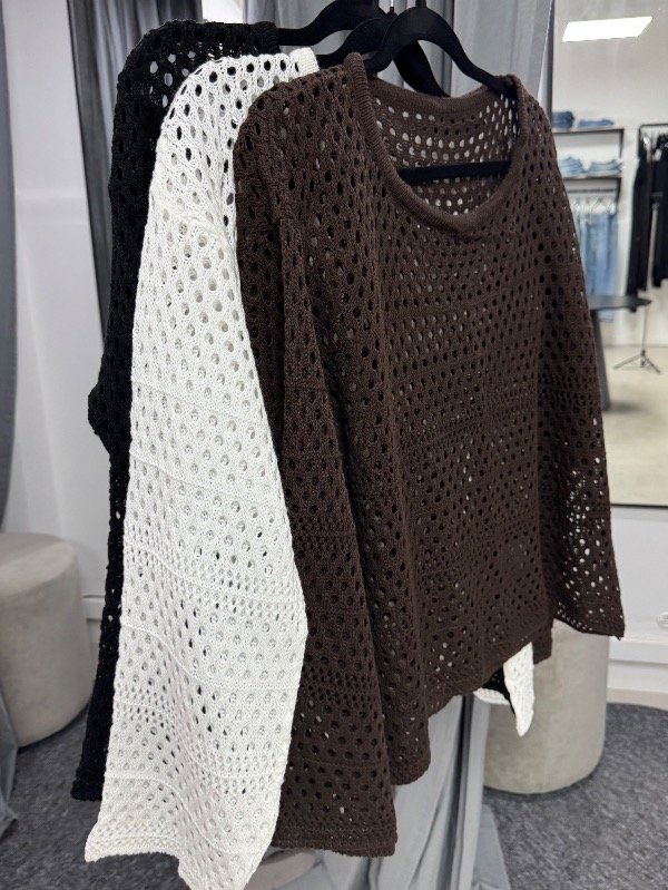 Producto - Sweater Calado Playa Over