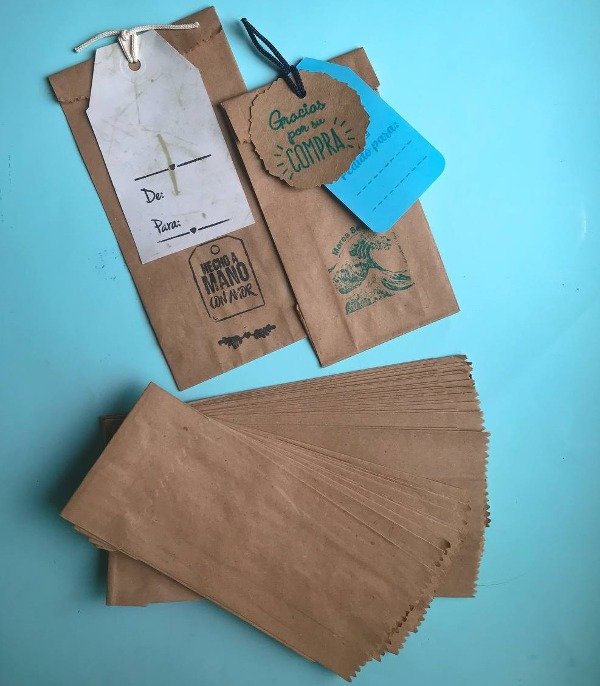 Producto - Bolsitas de Papel Madera (10x15) (30 bolsas)