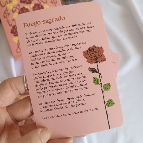 Producto - Oráculo Elementos "Fuego" - 3