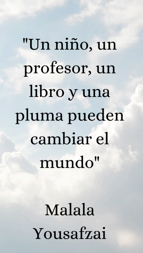 Producto - Proyecto Interdisciplinario El Derecho a la Educación Inspirado por Malala