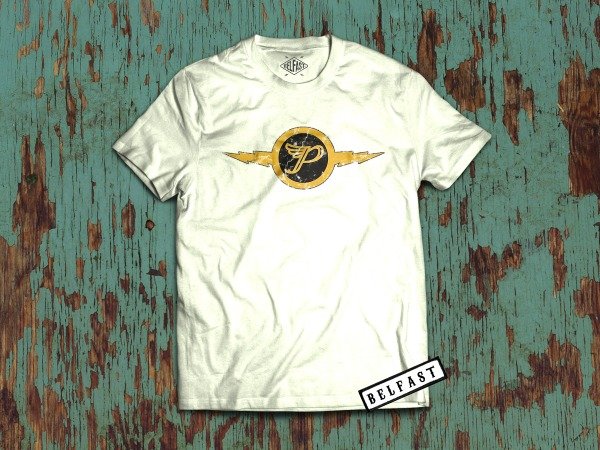 remera pixies rayos logo
