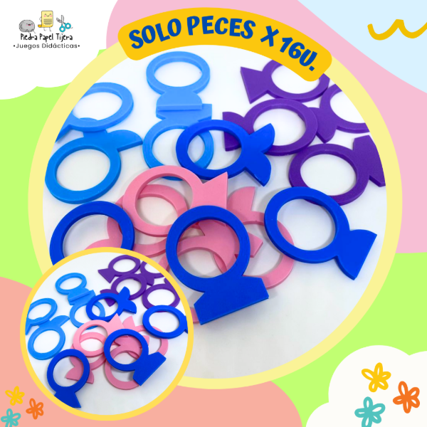 Producto - SOLO PECES X 16 UNIDADES
