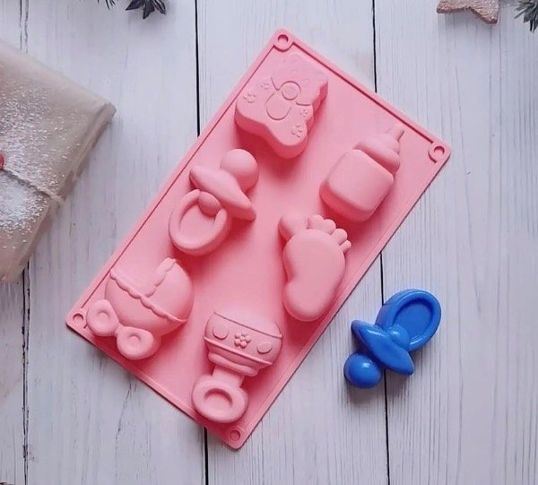 Producto - MOLDE SILICONA BABY SHOWER MOD2 - 0