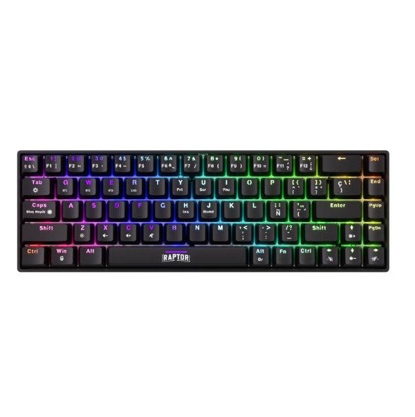 Producto - OUTLET Teclado Raptor Fireclaw M68 Inalambrico