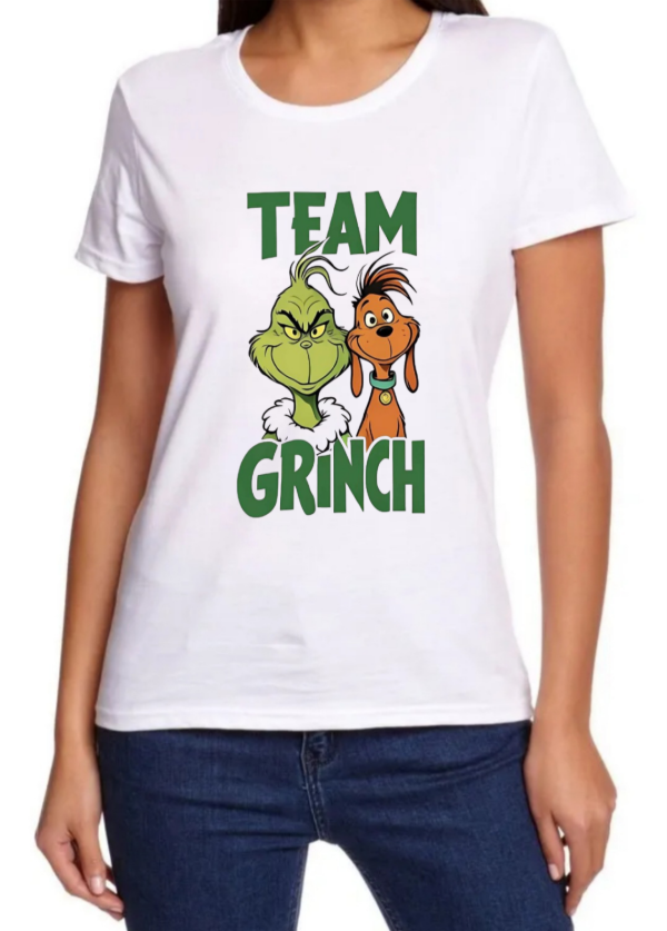 Producto - Remera Mujer Team Grinch