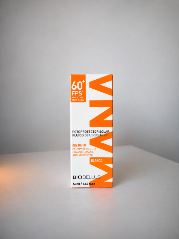 Producto - MANA  Tono Blanco  Protector solar 60FPS- FP UVA35