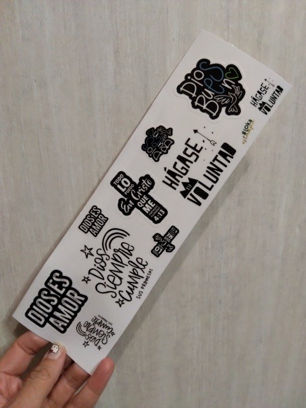 Producto - UV Tiras 8x28cm Frases #10