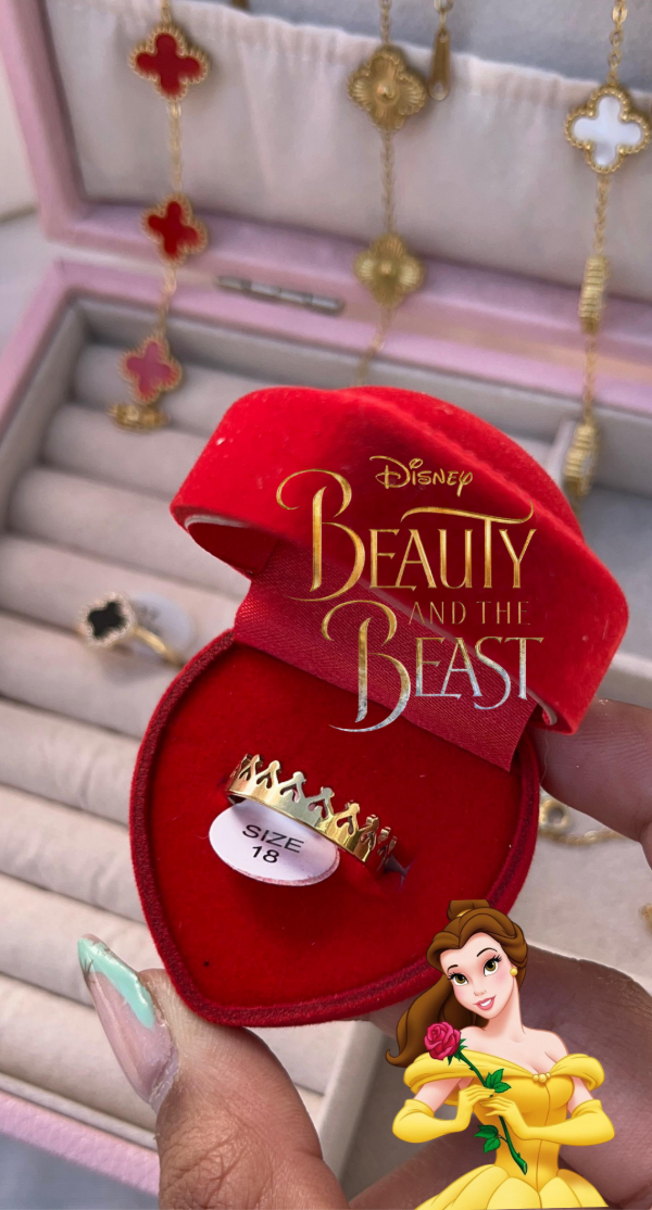 Producto - Anillo princesa Bella y la bestia
