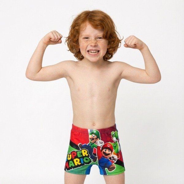 Producto - SUNGA LYCRA SUPER MARIO . ANTICLORO Y FILTRO UV