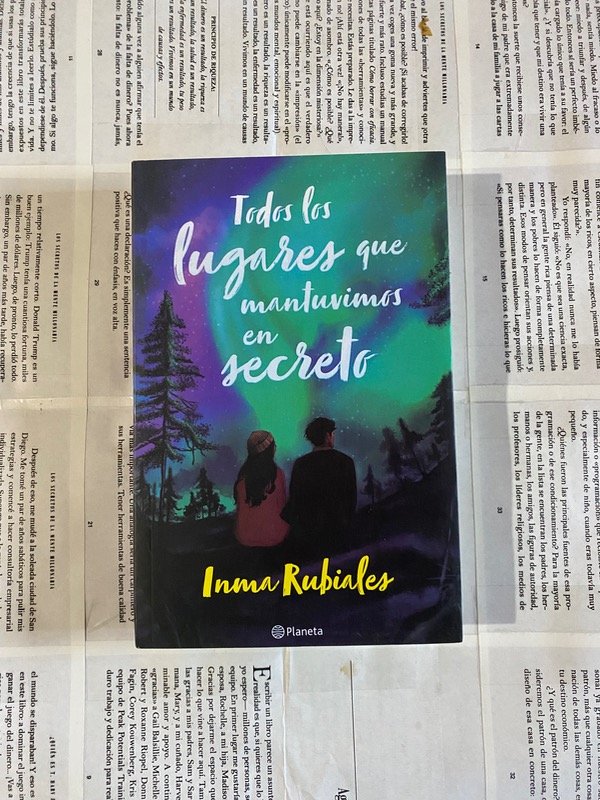 Producto - Todos los lugares que mantuvimos en secreto