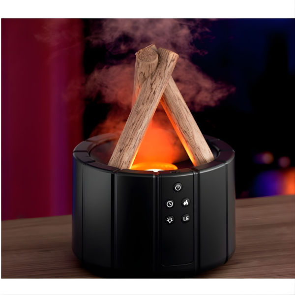 Producto - Humidificador Grande Fogata Leña con Control