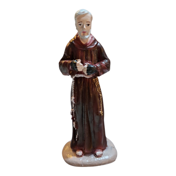 Producto - IMAGEN PADRE PÍO 10CM RESINA NACIONAL - 281-28