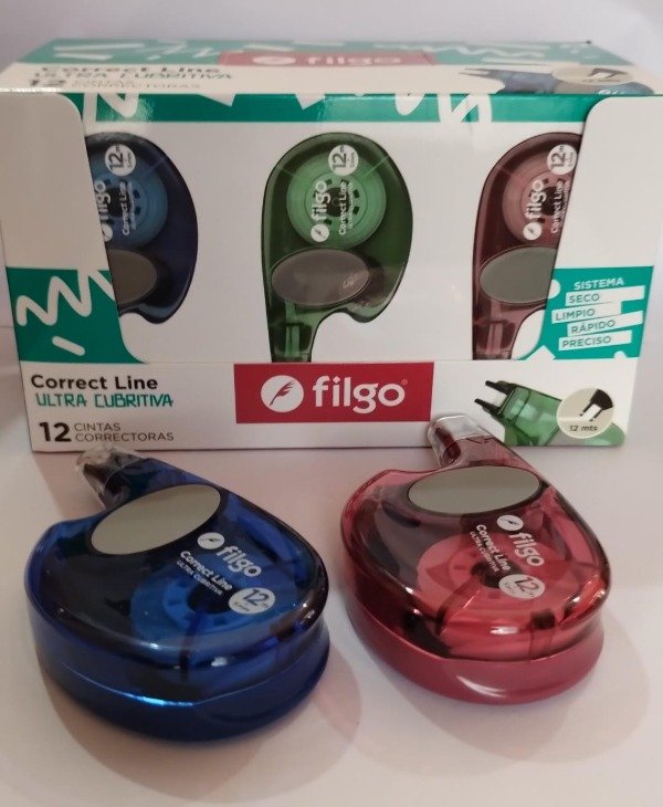 Producto - CINTA CORRECTORA FILGO 5MM X 12 MTS