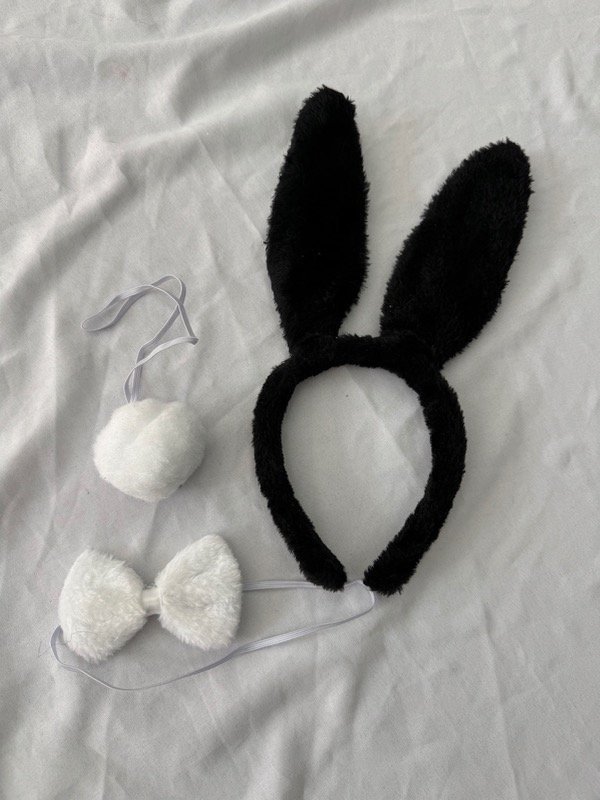 Producto - Set coneja (negro o blanco)