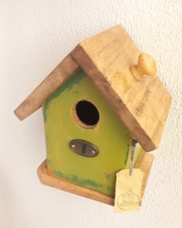 Producto - Casa para pájaros " Del cerrajero " - 2
