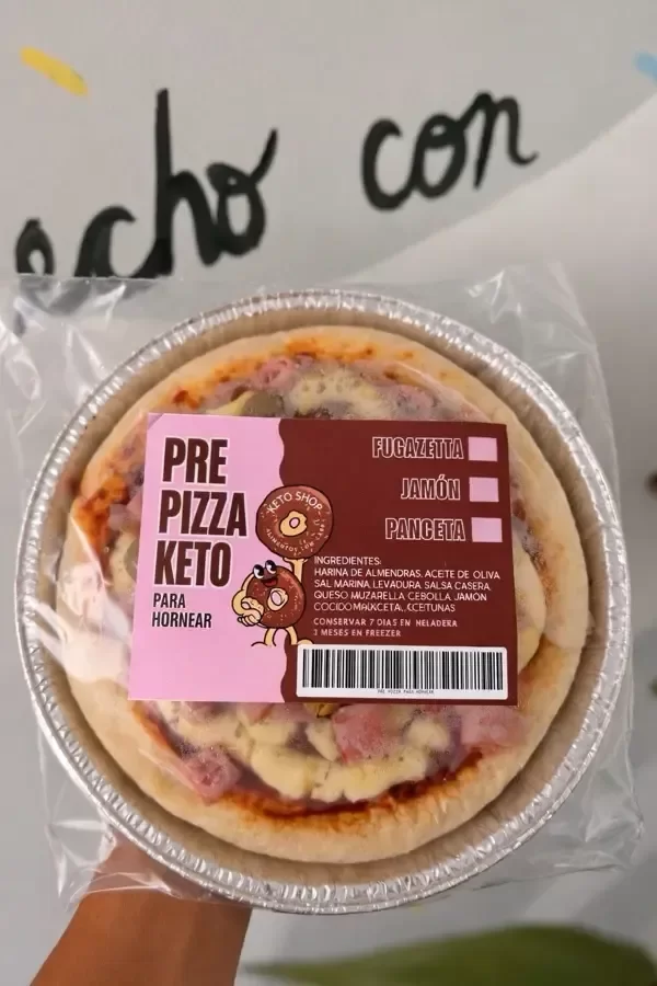 Producto - PRE PIZZA P/HORNEAR PANCETA keto shop