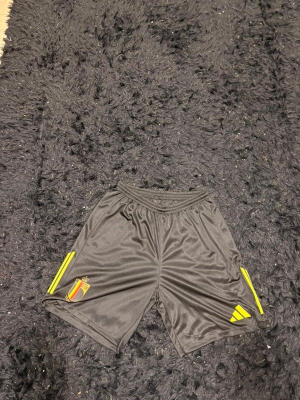 Producto - SHORT SELECCION BELGICA NEGRO