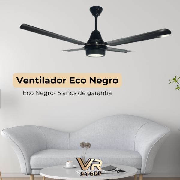 Producto - Ventilador de techo ECO con luz 12W