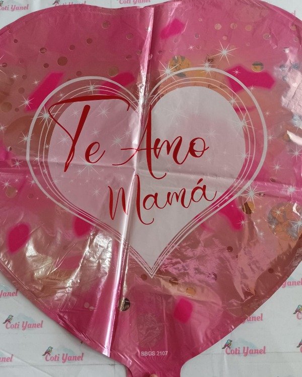 Producto - Globos Feliz dia Mamá 45cm - 9