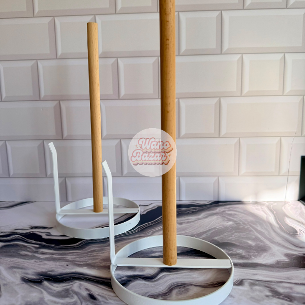 Producto - Porta Rollo Metal Con Bambu